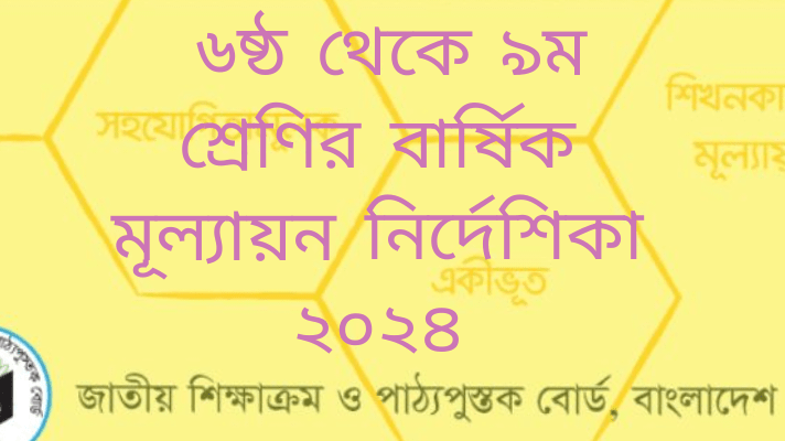 ৬ষ্ঠ-থেকে-৯ম-শ্রেণির-বার্ষিক-মূল্যায়ন-২০২৪