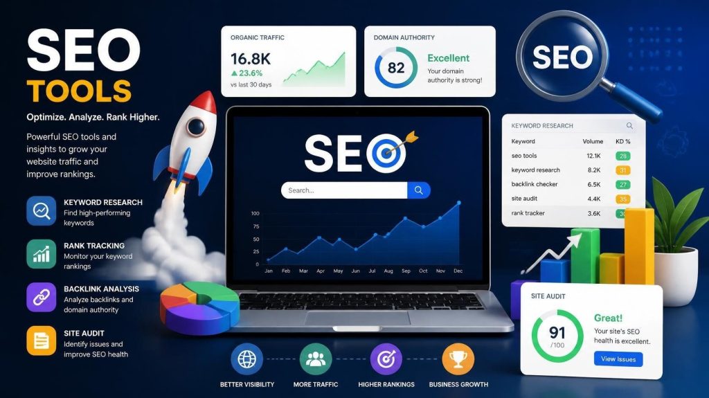 ৭টি ফ্রি seo টুল